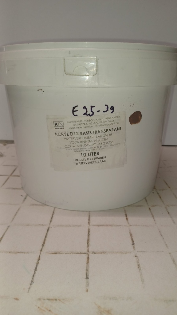 Aalterpaint Acryl D12 - Bruin (E25-39)