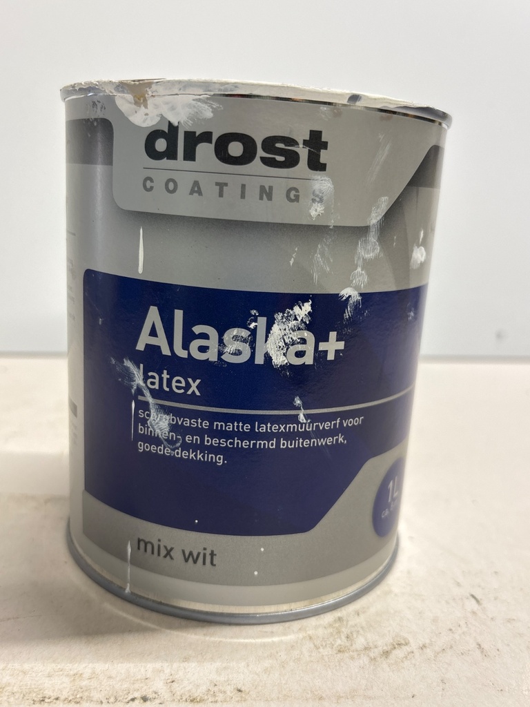 Droste Coatings Alaska+ latex - mix wit