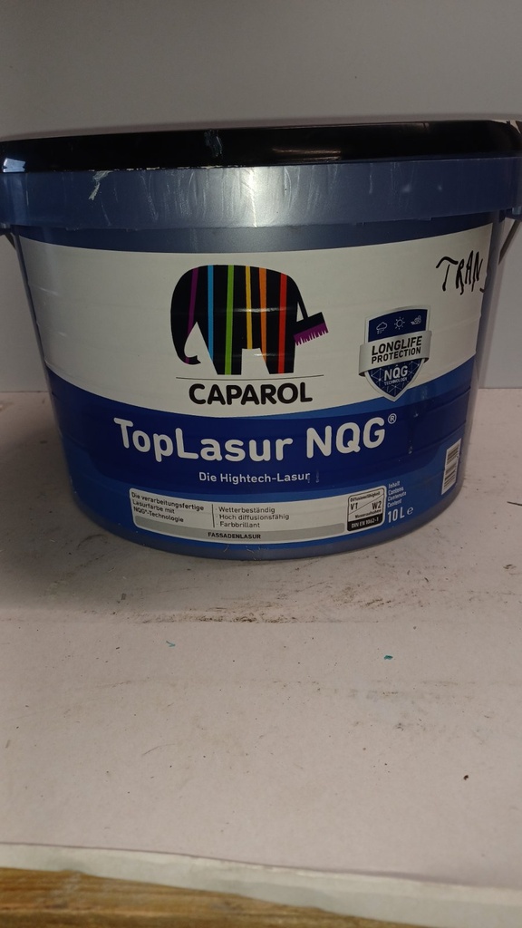 Caparol TopLasur NQG - Wit/ transparant