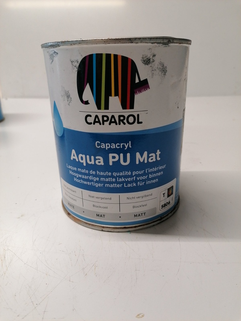 Caparol Capacryl Aqua PU Mat - Anthrazitgrau (RAL 7016)
