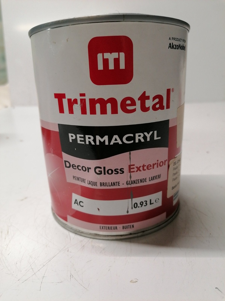 Trimetal Permacryl Decor Gloss Exterior - Kwartsgrijs (RAL 7039)