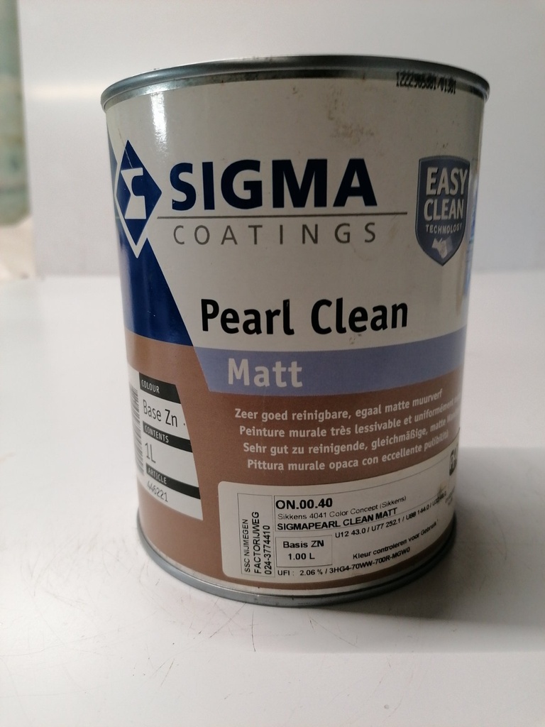 Sigma Coatings Sigma Pearl Clean Matt - (ON.00.40)