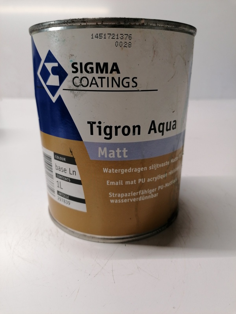 Sigma Coatings Tigron Aqua Matt - (NCS S 1505-Y70R)