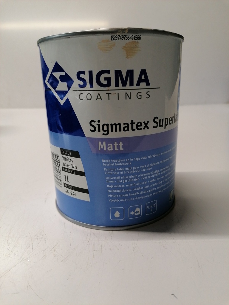 Sigma Coatings Sigmatex Superlatex Matt 1L