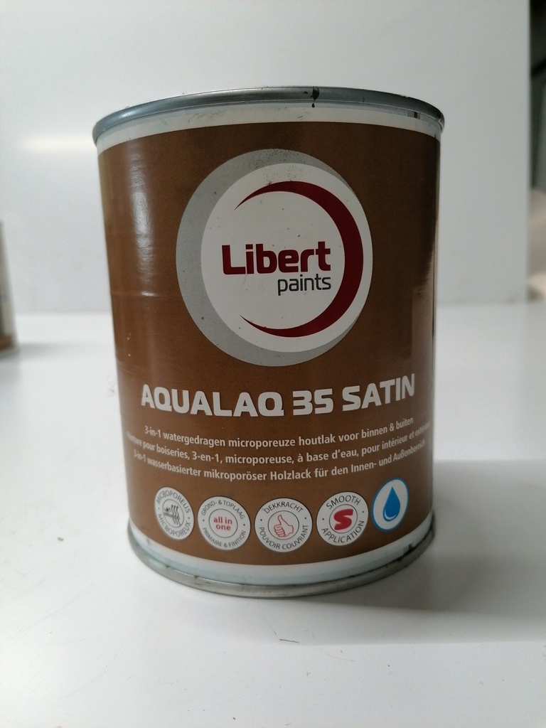 Libert Paints Aqualac 35 Satin 10L