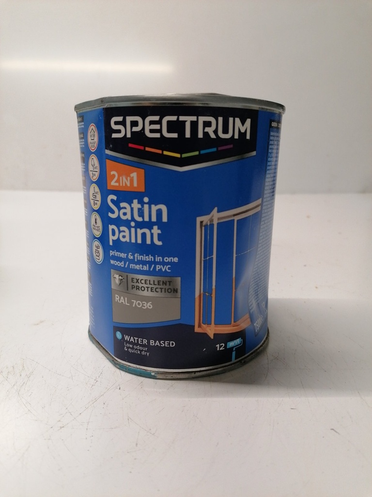 Spectrum 2 in 1 Satin paint 0.75L