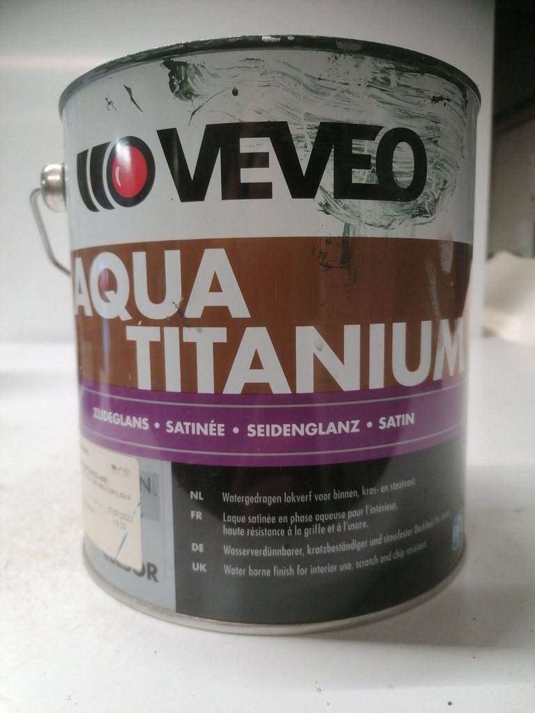 VEVEO Celsor Aqua Titanium Zijdeglans 2.5L