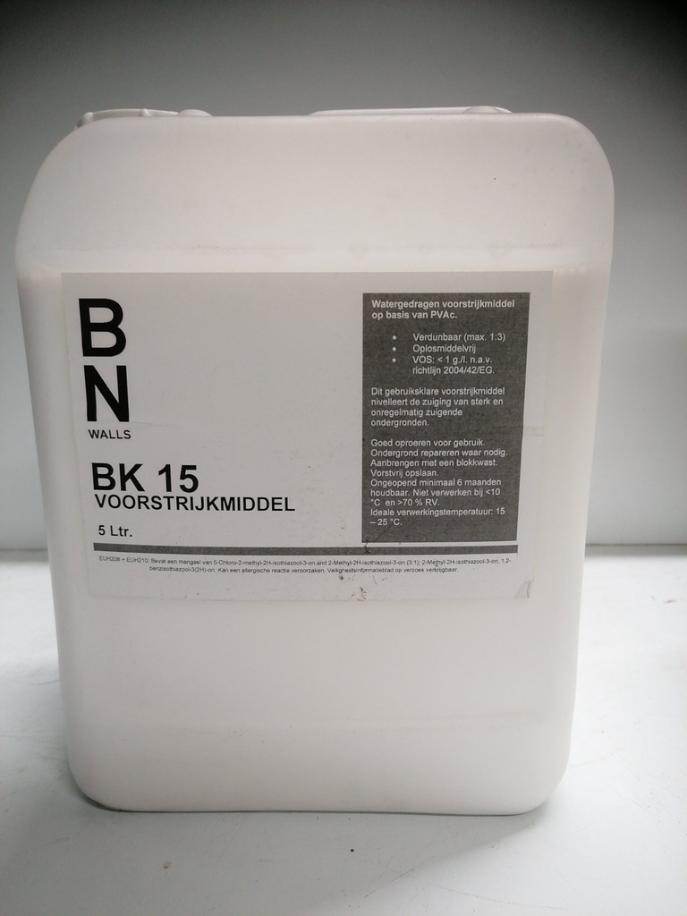 BN Walls BK 15 Voorstrijkmiddel 5L
