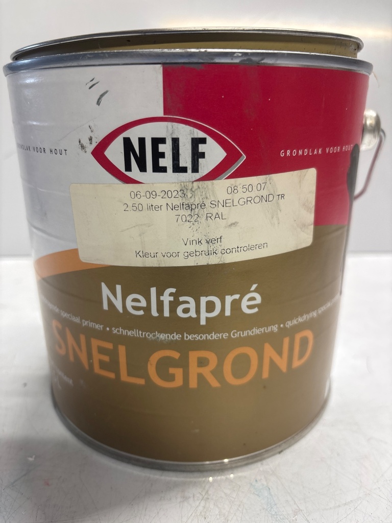 Nelf Nelfapré Snelgrond 2.5L