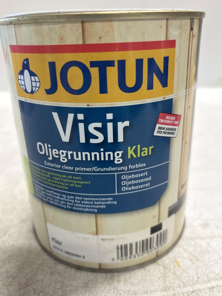Jotun Visir Oliegrunning Klar 0.9L