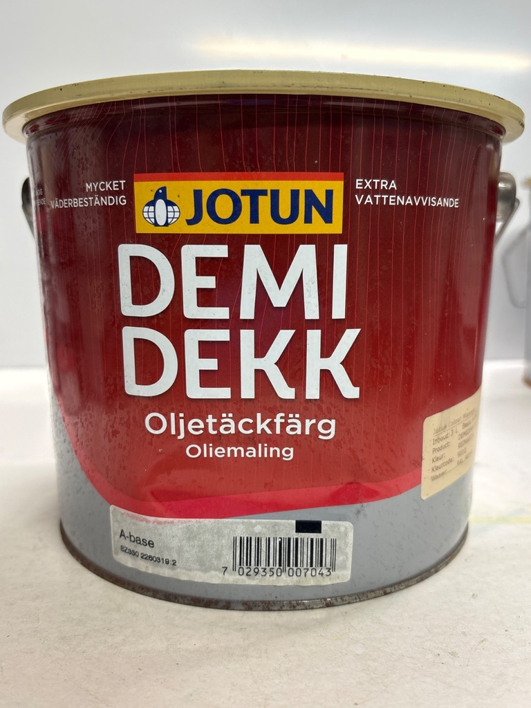 Jotun Demidekk Oljetäckfärg 3L