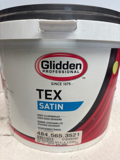 [VKW/26/0105] Glidden Professional TEX SATIN 5L