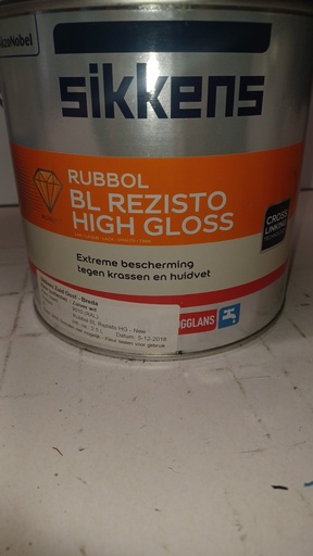 [VKW/26/0219] Sikkens Rubbol BL Rezisto High Gloss 2.5L