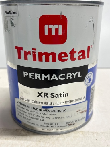 Trimetal Permacryl XR Satin 1L
