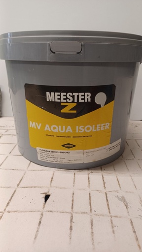 [VKW/26/0319] Meester Z MV Aqua Isoleer 10L