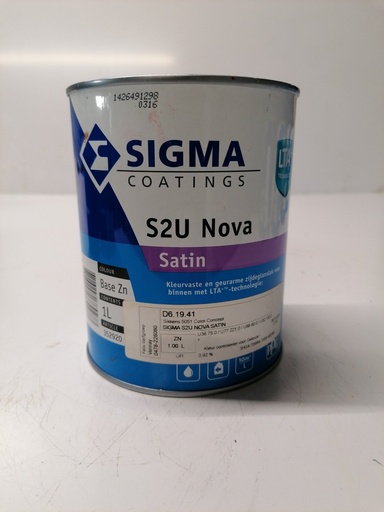 Sigma Coatings S2U Nova Satin 1L