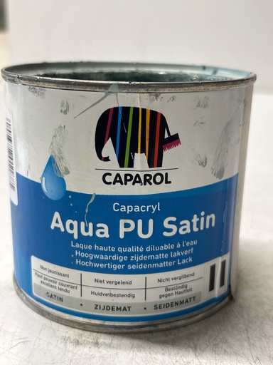 [VKW/26/0572] Caparol Capacryl Aqua PU Satin 0.47L