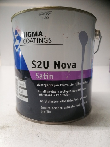 Sigma Coatings S2U Nova Satin 2.5L