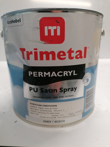 Trimetal Permacryl PU Satin Spray 2.5L