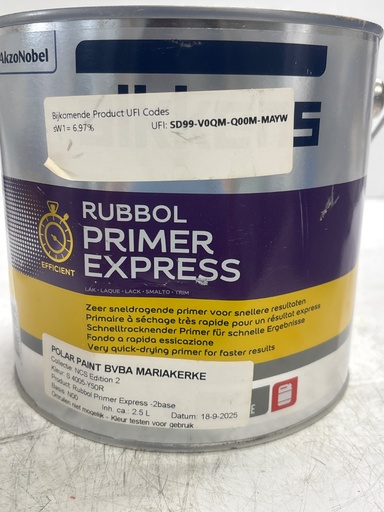 Sikkens Rubbol Primer Express 2.5L